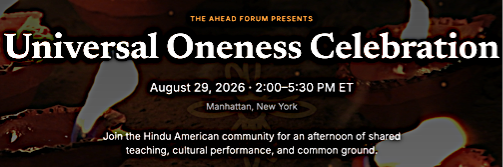 Support Universal Oneness Celebration with Dr. Mohan Bhagwat